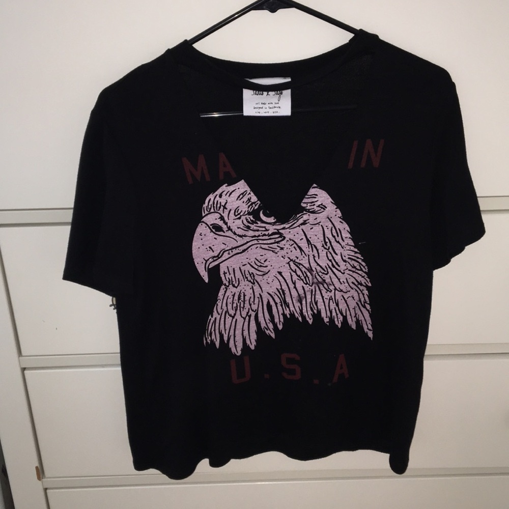 Black eagle vintage top from lost generation